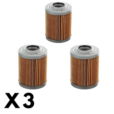 3 Pack Whites Oil Filter for Can Am Outlander 570 Max DPS 2017-2020