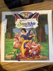 Walt Disney's Masterpiece Snow White and The Seven Dwarfs Laserdisc New
