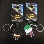 Batman And Joker Travel Dangles, Key-rings, Bag Charms, Key Chains, Carabiner