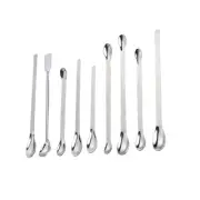 9 in Thickened Lab Stainless Steel Spoons Measuring Tools