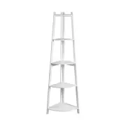 Corner Ladder Shelf Bookcase Display Storage Unit