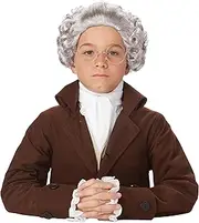 Child Colonial Man Wig Standard