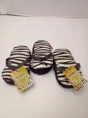Pier 1 Imports Nail Care Set Flip Flop Case Clipper Tweezer Scissors File Lot 3