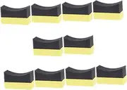 iplusmile 10Pcs Car Wax Applicator Pads Tire Dressing Sponge for Car Detailing Soft Material Non Scratch Portable for Interior Exterior Use