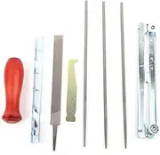 Chain Saw Sharpening Kit, Depth Gauge Tool Set,Chainsaw Sharpener File,Carbon Steel