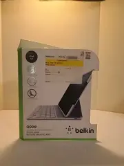 NEW FACTORY SEALED BELKIN QODE SILVER ULTIMATE KEYBOARD CASE IPAD AIR 1ST GEN