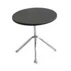 Side Table Nordic Iron Plating Legs Drink Table for Balcony Small Space Dorm