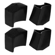 4 Pcs Non-slip Feet Ladder Leg Covers Pads Foot Cushions Extension Accessory