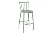 Bolero Windsor Aluminium Stools Green (Set 2)