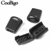 3.5mm Hole Cord Lock Slider Rope End Clips Zipper Pull Stopper Paracord Bracelet