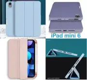 Quality Year 2021 iPad Mini 6 Smart Cover Pencil Holder Case TPU Back