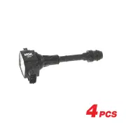 4 x NGK Ignition Coils for Nissan X-Trail T30 2.5L 4Cyl V DOHC MPFI 16V QR25DE