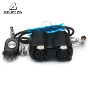 Elbow 1B 10Pin to Dual XLR Adapter for Atomos Shogun7 Audio Cable