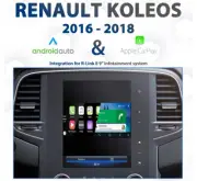 Renault Koleos R-Link II - 2016 to 2018 Android Auto & Apple CarPlay Integration