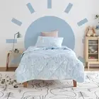 Jack & Ava Comforter Pillowcase Set Cool Breathable Soft Single Sleepy Bunnies