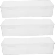 [CONGARTENO] Bread Box Cover Fridge Sealing Box Kitchen Bread Storage Container Spaghetti Holder Fruit Canister