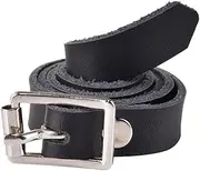 Spur Belt | English Spur Belt with Metal Buckle,Western Men Women Boot Straps Latigo Leather Boot Spurs for Riding Horse Zankie