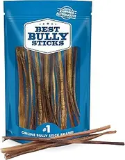 12-inch Odor-Free Angus Bully Sticks by Best Bully Sticks Made of All Natural, Free Range, Grass Fed Angus Beef - Hand-Inspected and USDA/FDA Approved