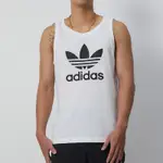 ADIDASTREFOIL TANK 男 白 運動背心 慢跑 三葉草 亞規 背心 IA4808