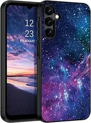 [GaoBao] for Samsung Galaxy A15 Case, Slim Fit Noctilucent Luminous Samsung A15 Case Glow in The Dark, Hard PC Back Soft TPU Bumper Anti-Slip Phone Cases for Samsung A15 4G/5G 6.5 Inch, Nebula/Galaxy.