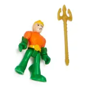 Replacement Aquaman Figure w/ Weapon for Imaginext Super-Hero vs. Super-Villain