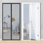 Fly Bug Insect Net Screen XXL Magnetic Mesh Curtain Easy Install Door Protector