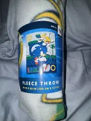 Sonic Fleece 40" x 50" Throw Blanket