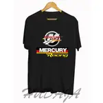 流行的 2022 MERCURY RACING 襯衫船標誌 100% 棉 T 恤尺寸 S-3XL 美國