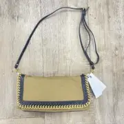 Rebecca Minkoff Date Military Tan Convertible Nylon Crossbody Bag
