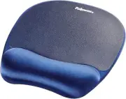 Fellowes Memory Foam Mouse Pad/Wrist Support - Sapphire