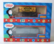 THOMAS & FRIENDS SODOR FUEL TANKER + TROUBLESOME TRUCK I TRAIN HORNBY 2005 NEW !