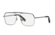 NEW Philipp Plein VPP085M-0E56 Total Shiny Ruthenium W Matt S Eyeglasses