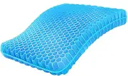 TITIROBA ZD-03-T Gel Cushion, Extra Thick, 16.5 x 14.6 x 2.4 inches (42 x 37 x 6 cm), Zero Gravity Cushion, Cushion, Honeycomb Structure, Non-stuffy, Home Work, Office, Car Chair, Home, Washable,