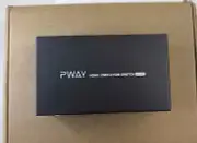 PWAY PW-S7201H2 Portable 2 In 1 Out Dual Monitor HDMI KVM Switch USB Powered