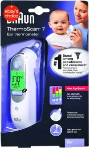 Braun ThermoScan 7 IRT6520 Digital Ear Thermometer with Age Precision