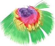 Generic Carnival Wig Colored Wigs Apparel Masquerade Fluffy Wig Festival Wig Festival Funny Wig Wig Fan Stage Wig Funny Festival Masquerade Clown Wig Green Chemical Fiber