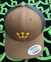 Scotty Cameron Crown Snapback Hat Brown Golf Hat New