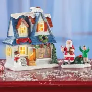 Santa is in Town Mini 2-Piece Figurine Set