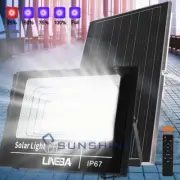 800W Luz Lamparas LED Luces Solares Exterior Patio Con Sensor De Movimiento luz
