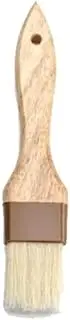 Kitchen Brushes Handled Replacement Hanging Hole Home Bakery Cake Making Cooking Barbecue Oil Brushes Accessories Medium