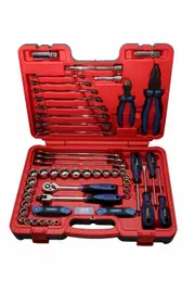 SP Tools SP51204 - Socket Set - 3/8" Drive 65 Piece Metric/AF In X-case