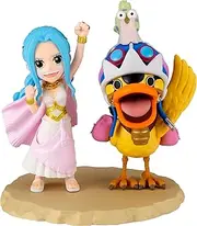 BANPRESTO ONE Piece World COLLECTABLE Figure Log Stories - NEFELTARI VIVI & Karoo