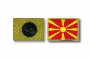 pins pin's flag national badge metal lapel backpack hat button vest macedonia