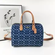 COACH Rowan Large Satchel Bag Signature Canvas CY699 outlet New
