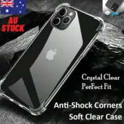 Case For iPhone 13 12 Pro Max Mini Clear Shockproof Bumper Back Cover Soft AU