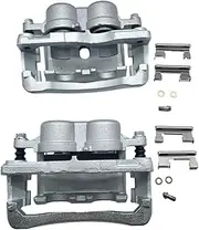 DOUQANG Front Brake Calipers Left & Right For Cadillac DeVille/DTS, For Chevy Express/Silverado/Suburban, For GMC Savana/Sierra/Yukon XL, For Hummer H2 Disc Brake Calipers w/Bracket 18B4730,18B4731
