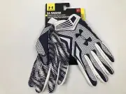 Under Armour Mens Swarm NFL Football Gloves GrabTack 1260677-500 Sz M