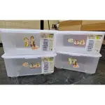 韓國大創DAISO奇奇蒂蒂半透明可疊式收納盒