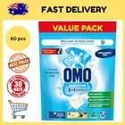 omo Laundry Capsules 3 in 1 Sensitive, 60 Pack