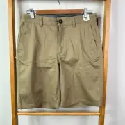 Billabong Chino Shorts Boys 28 Brown Sandpiper Straight Beach NWT